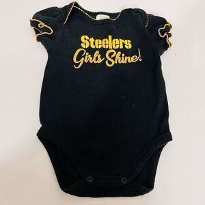 NFL Team Apparel Steelers Bodysuit   Sz 0-3m